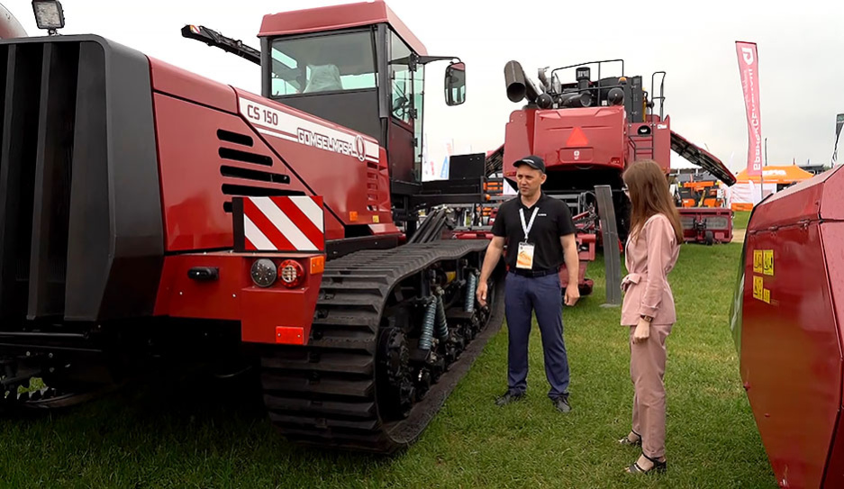 В Краснодарском крае России открылась крупнейшая агротехническая выставка Золотая нива 