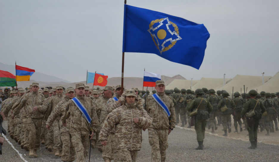 В Казахстане начались учения ОДКБ