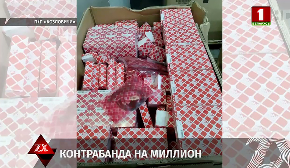 Брестские таможенники выявили крупную контрабанду на 1 млн рублей