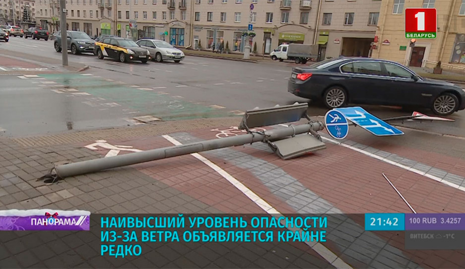 Штормовая пятница: последствия ураганного ветра ликвидируют в Беларуси