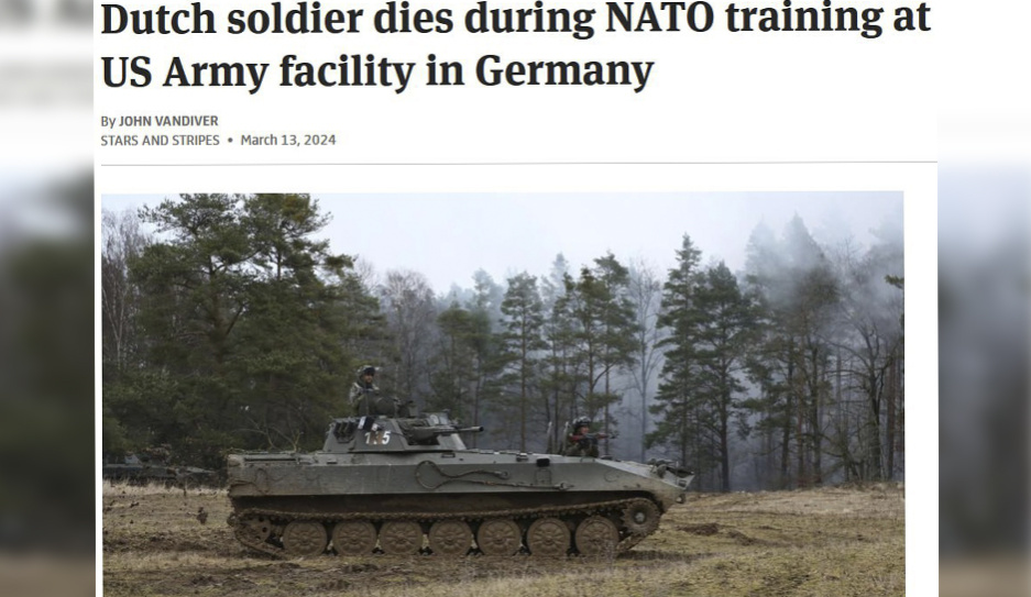 НАТО убивает своих военнослужащих 