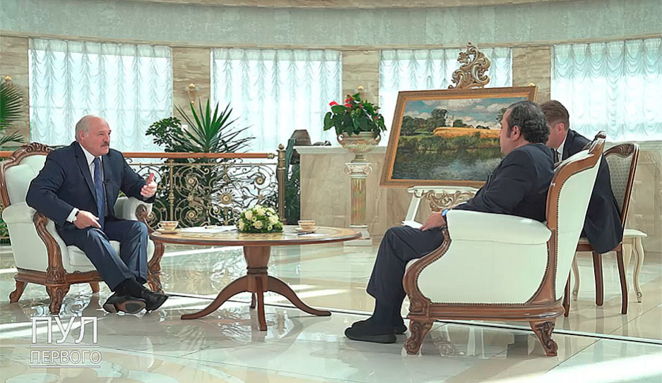 Телеверсию интервью Президента Беларуси телеканалу Sky News Arabia смотрите 21 июля в 21:30 на Беларусь 1