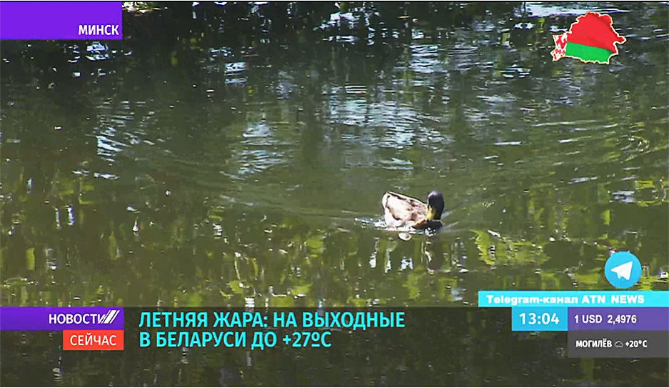 Долгожданное лето - в выходные  в Беларуси до +27°С