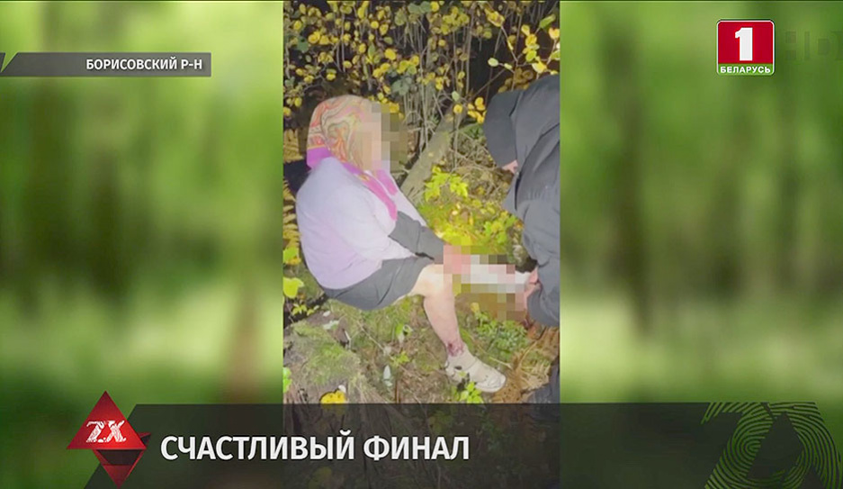 Спасатели нашли пожилую женщину, которая потерялась в лесу в Борисовском районе