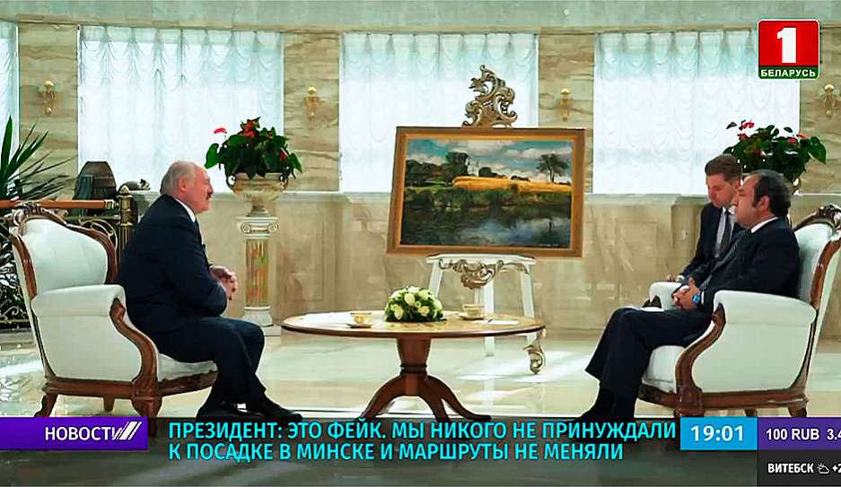 Интервью Президента Беларуси телеканалу Sky News Arabia смотрите 21 июля в 21:30 на Беларусь 1