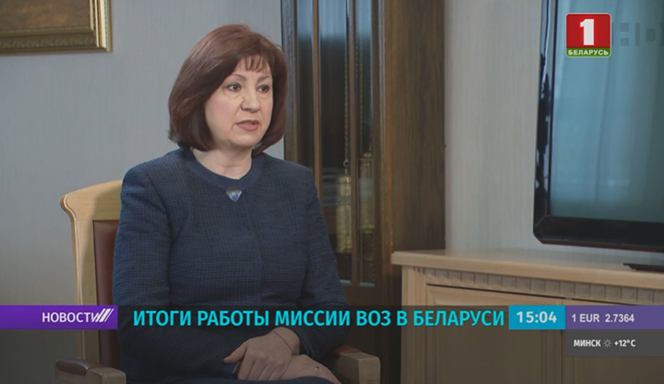 Миссия ВОЗ встретилась с Натальей Кочановой. Полная версия интервью в Главном эфире