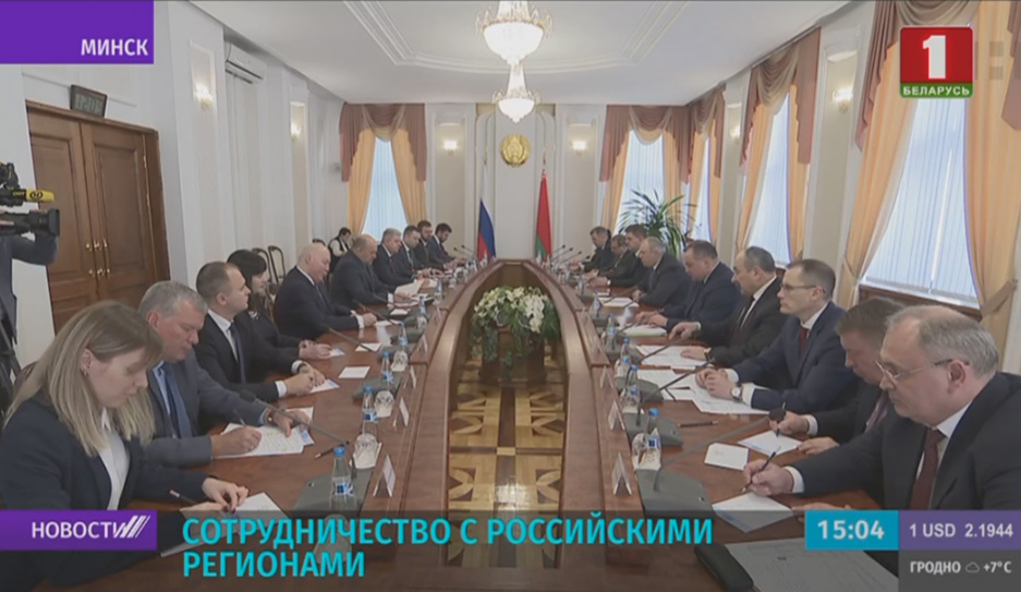 Сотрудничество Беларуси с Архангельской областью России обсудили в правительстве