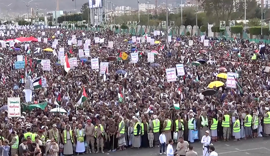 Более 1 млн жителей столицы Йемена приняли участие в акции в поддержку сектора Газа