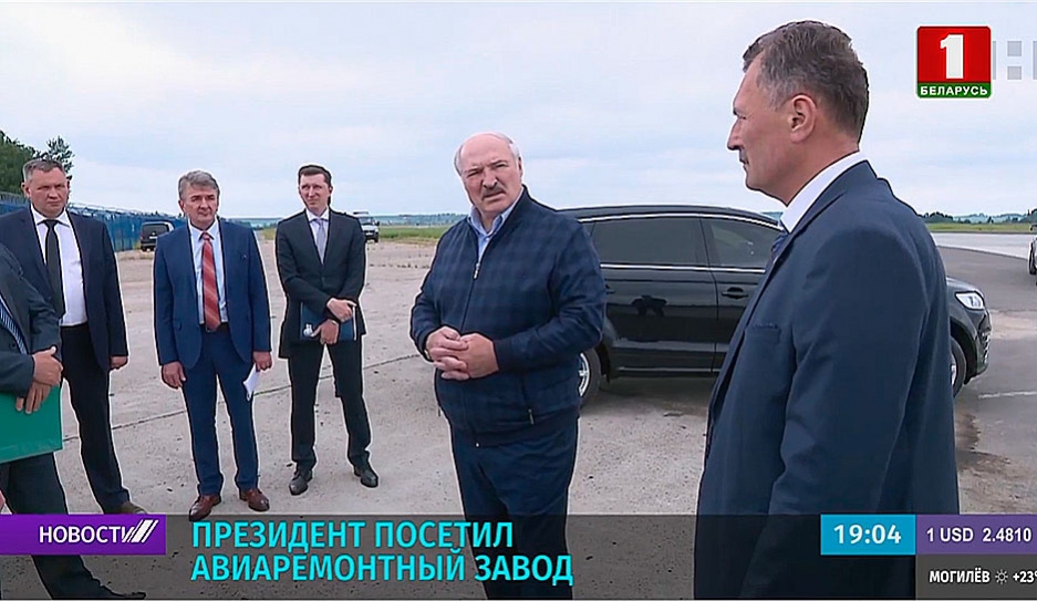 А. Лукашенко находится с рабочей поездкой в Витебской области 