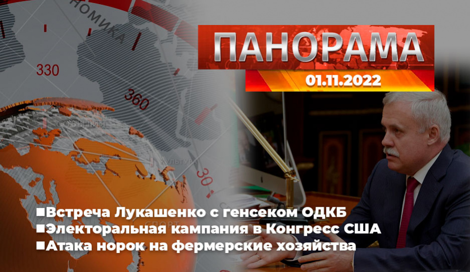 Главные новости в Беларуси и мире. Панорама, 01.11.2022