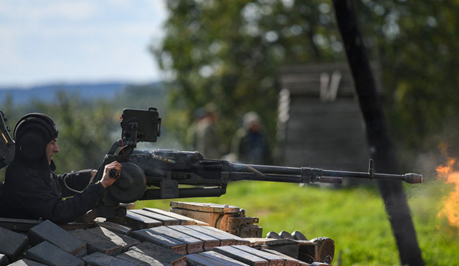 Команда Беларуси провела пристрелку военной техники на полигоне Алабино