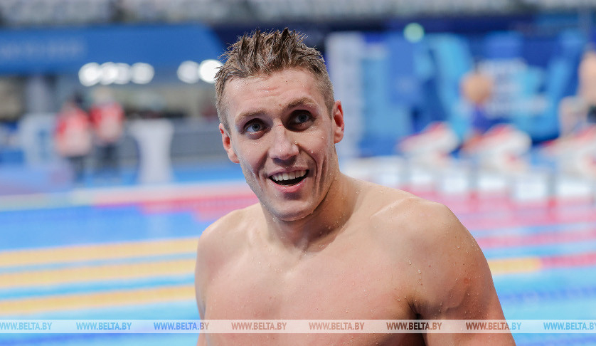 Белорусский пловец Илья Шиманович победил на Играх Дружбы в Казани