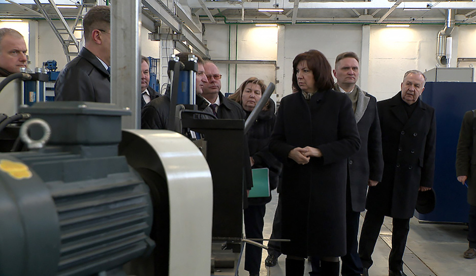 Наталья Кочанова  посетила Минский городской технопарк