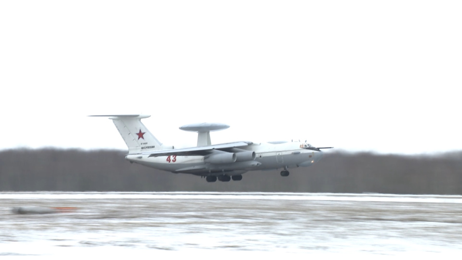 Эксклюзив АТН: взлет поврежденного самолета ДРЛО А-50