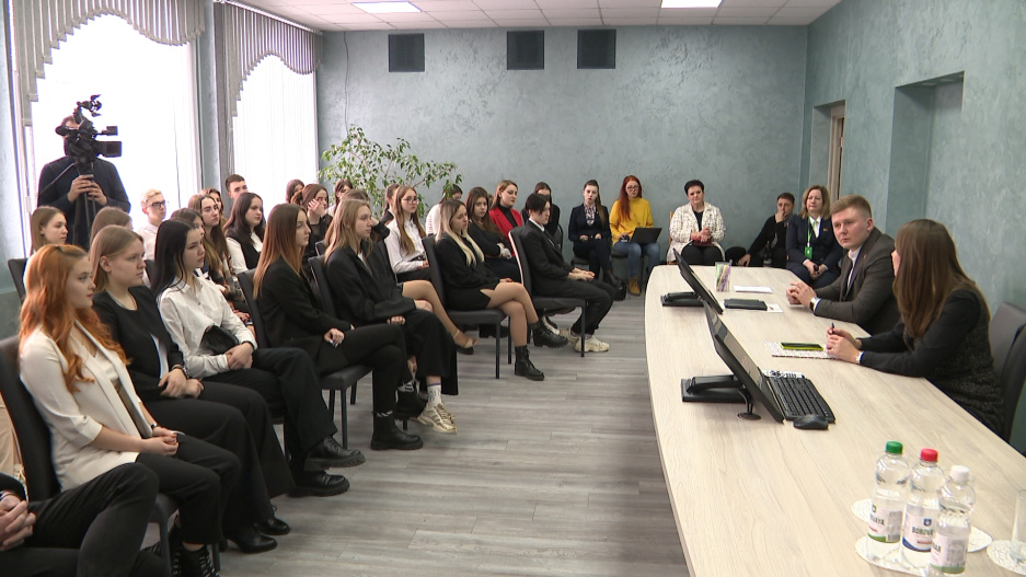 Зачетный разговор состоялся в Минском механико-технологическом колледже. Молодежь делится впечатлениями