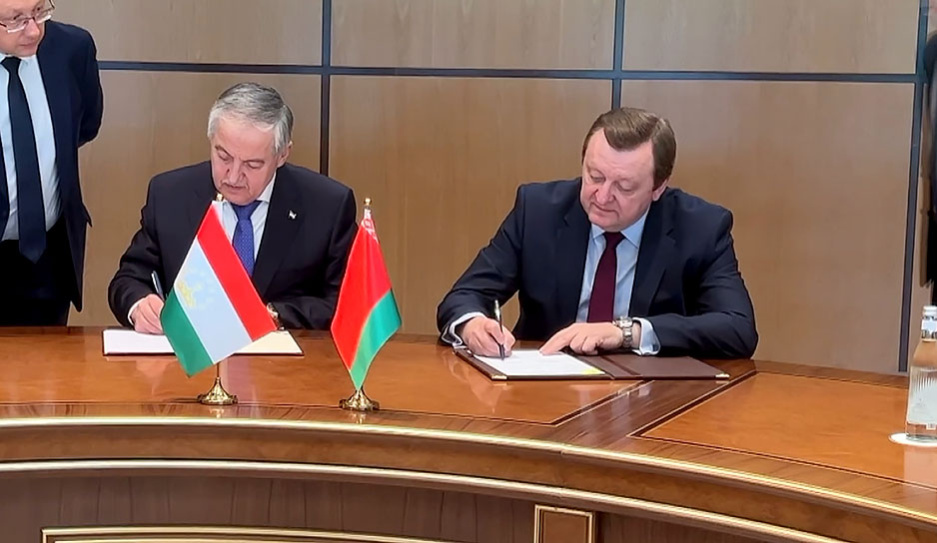 Беларусь и Таджикистан подписали план межмидовских консультаций на 2023-2024 годы