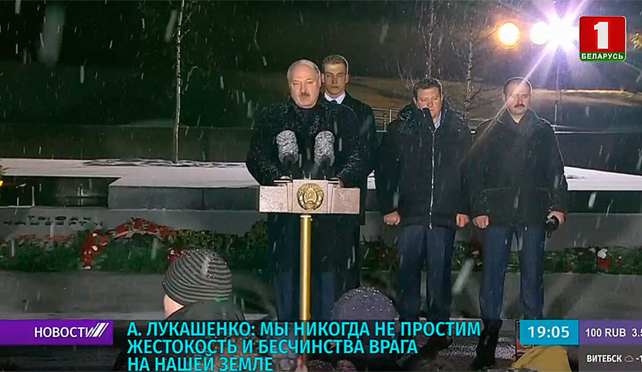 А. Лукашенко: Пока мы приходим к памятникам и святыням, значит будет существовать наша страна