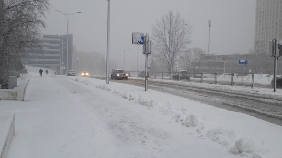 Хавьер? Снег в Беларуси не прекратится в течение сегодняшнего дня