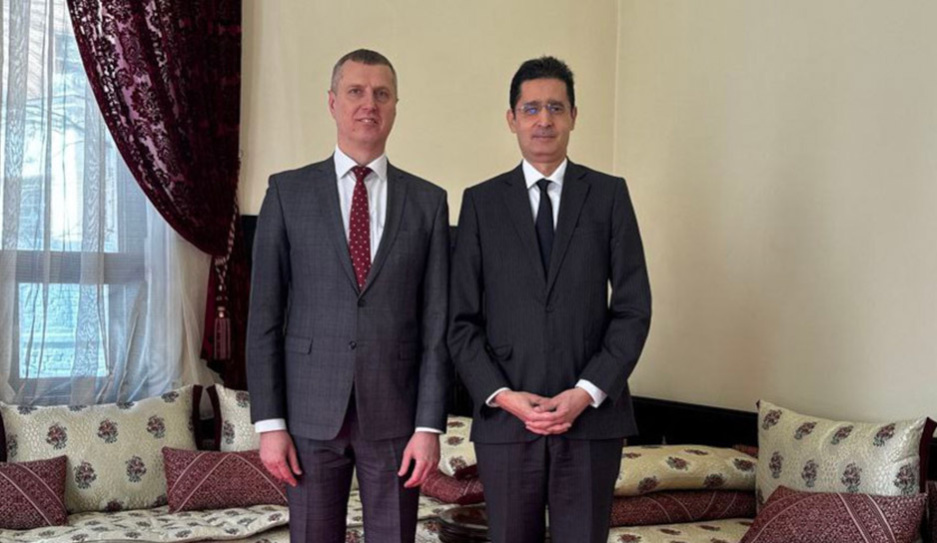 Руководители дипмиссий Беларуси и Марокко рассмотрели вопросы двустороннего сотрудничества