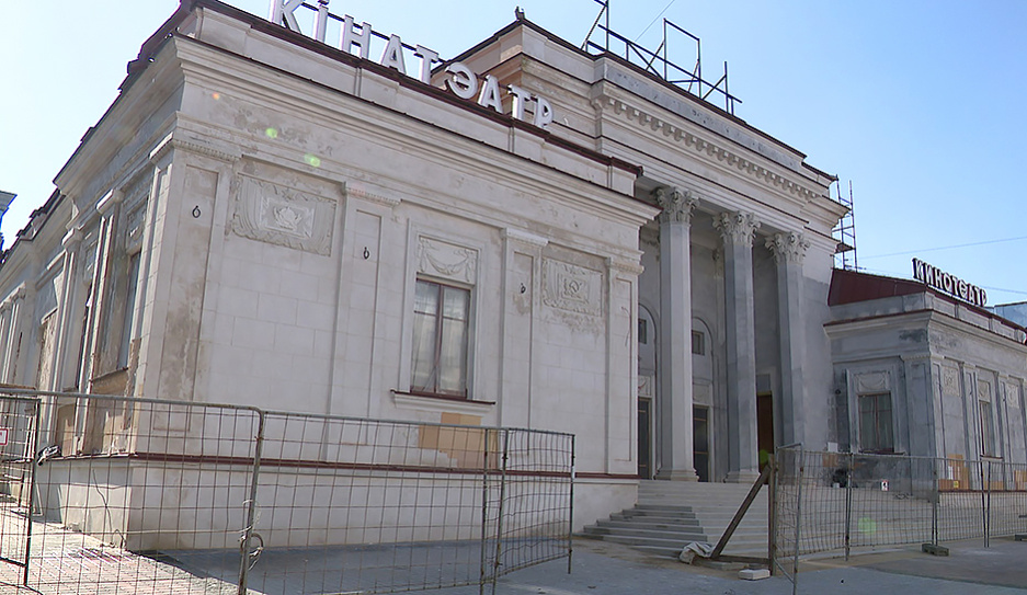 Как идет реконструкция минского кинотеатра Победа