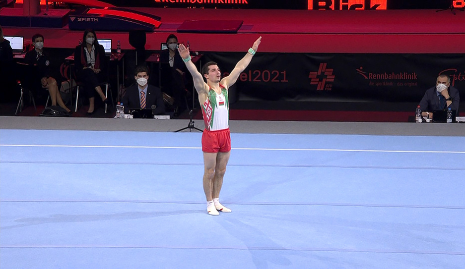 Егор Шарамков - победитель Кубка мира по спортивной гимнастике