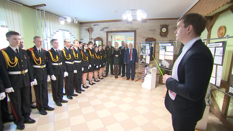 Марафон памяти стартовал в северной столице Беларуси -  эстафету приняли кадеты Витебского  училища