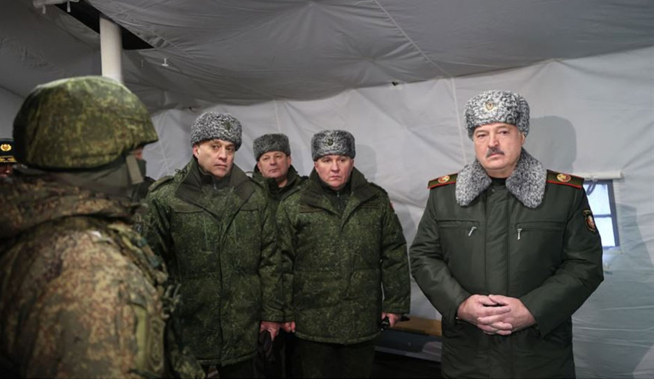 Лукашенко прибыл на Обуз-Лесновский полигон под Барановичами