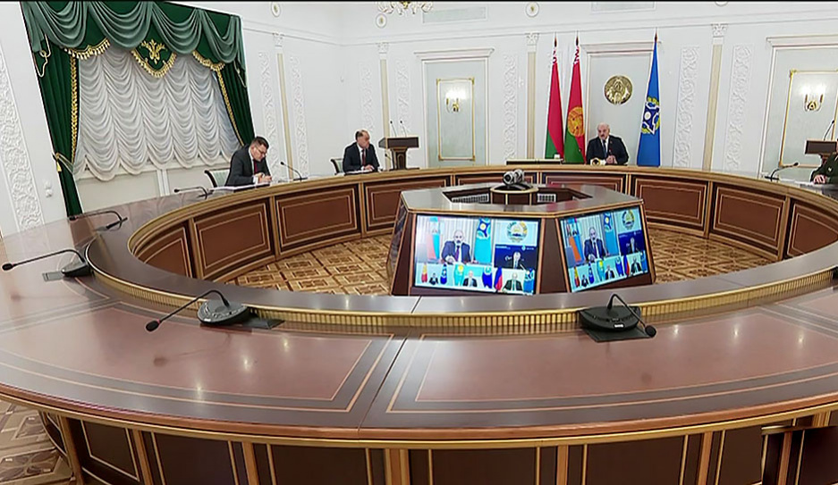 Лукашенко принял участие в сессии Совета коллективной безопасности ОДКБ
