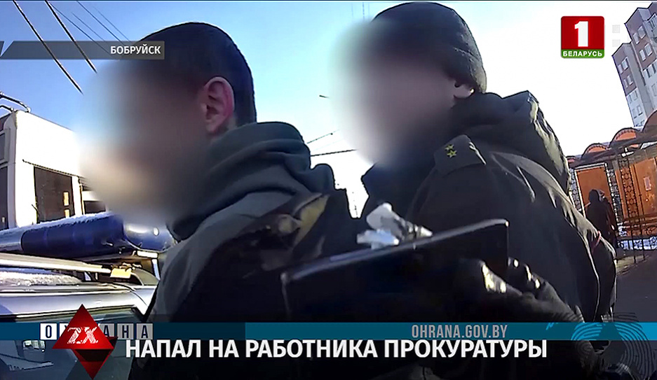 Сотрудники охраны в Бобруйске задержали дебошира 