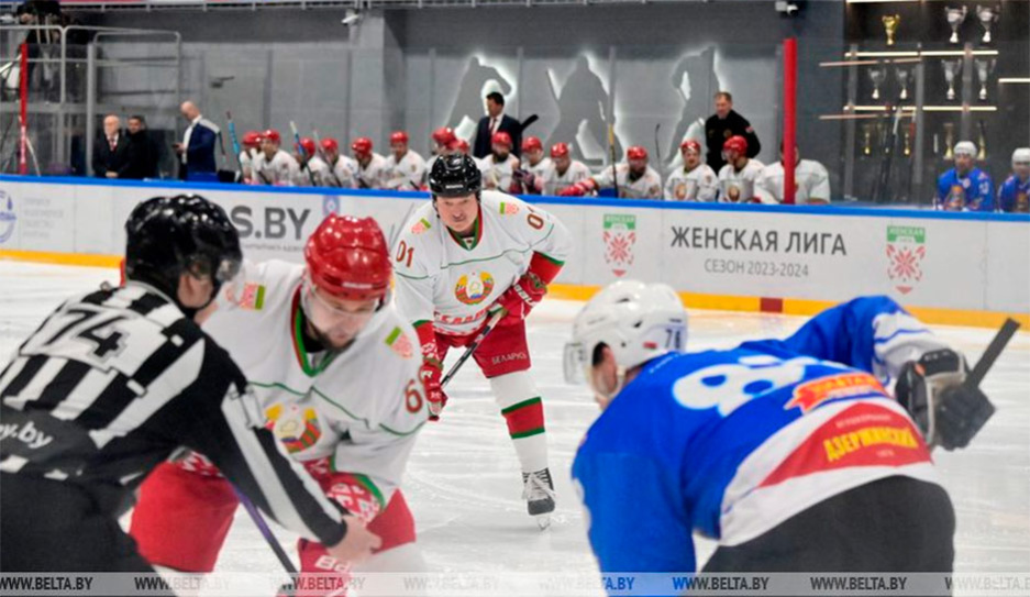 Хоккейная команда Президента Беларуси выиграла первый матч финальной серии РХЛ