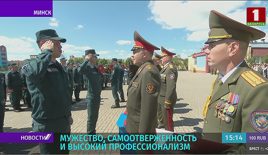 60 военнослужащих Минского гарнизона дали клятву на верность Родине