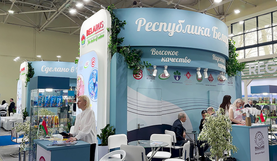 На крупнейшей пищевой выставке в Ташкенте Беларусь в топ-5 зарубежных экспонентов 