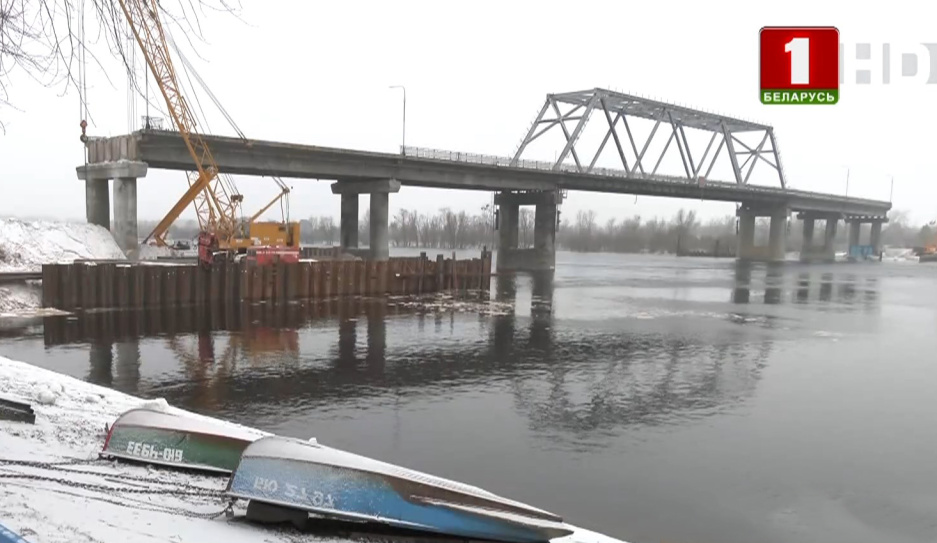 Мост на въезде в Мозырь откроют не позднее 7 ноября 2025 года