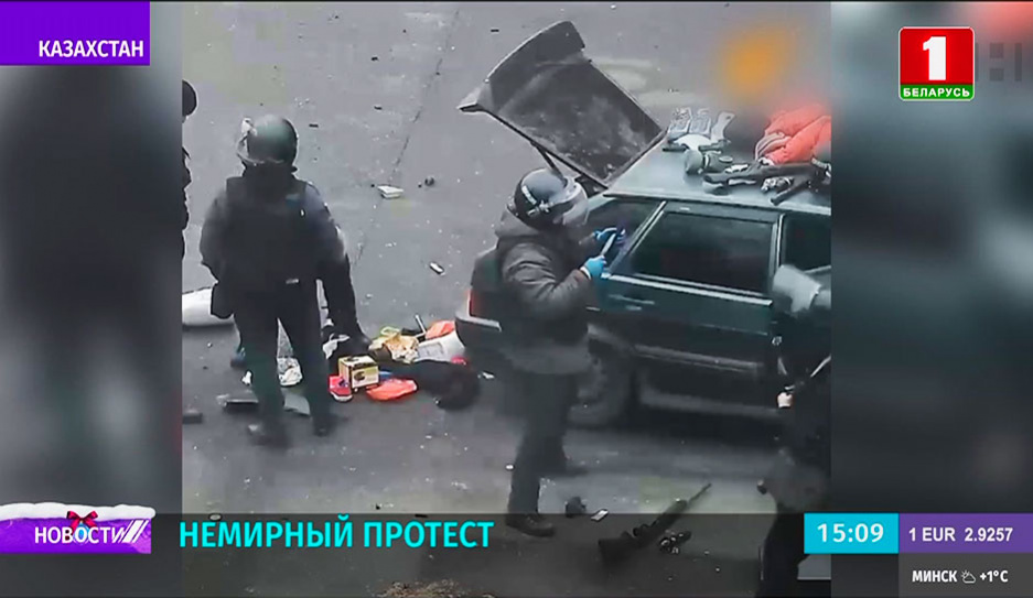 Грабежи и насилие, взрывы и стрельба - результат так называемых мирных протестов в Казахстане