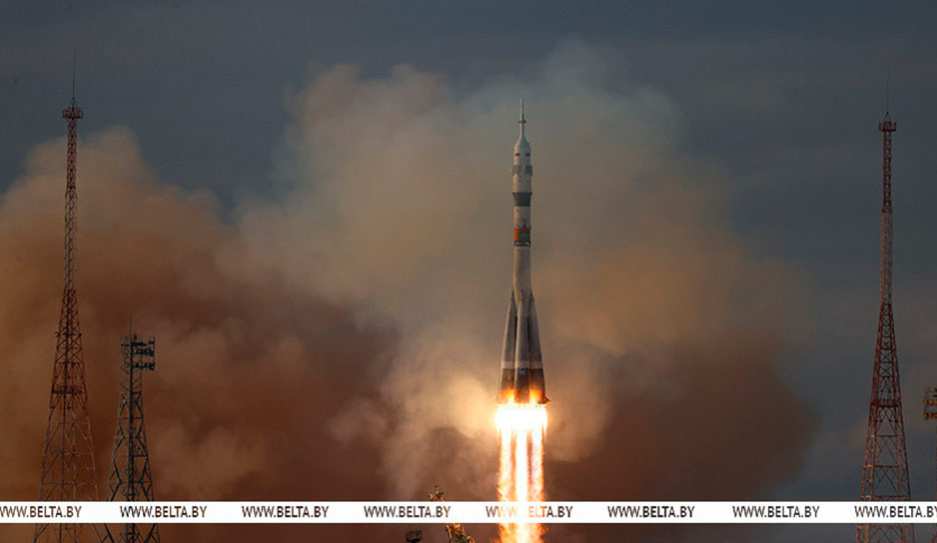На Байконуре состоялся запуск корабля Союз МС-25 с белоруской Мариной Василевской на борту