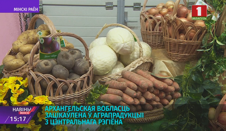 Архангельская область заинтересована в сельскохозпродукции из Минской области