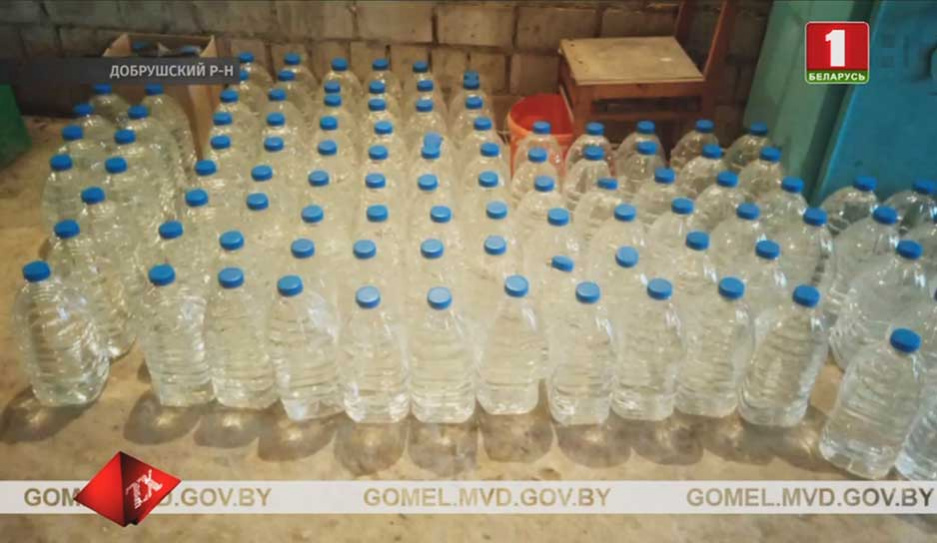 Более 2 500 литров спирта не довезли до пункта назначения в Добрушском районе