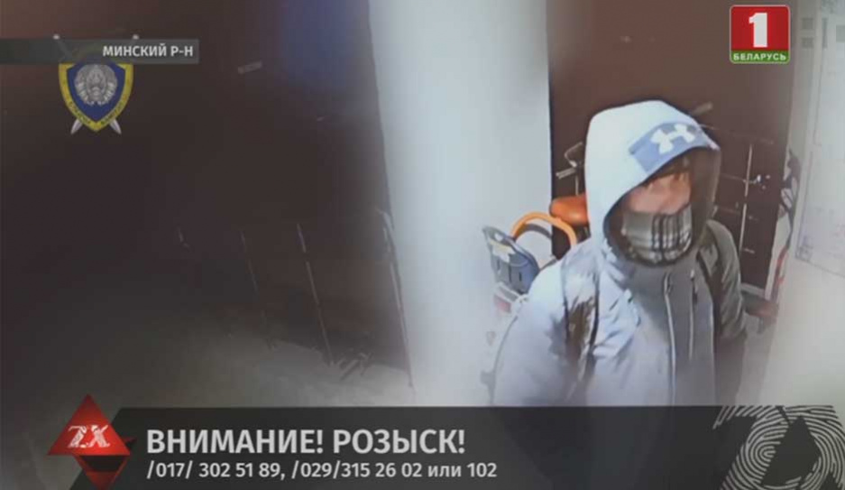 Преступление в Минском районе попало на записи камер видеонаблюдения