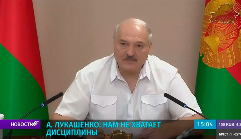 Президент недоволен сохранностью кормов в Витебской области