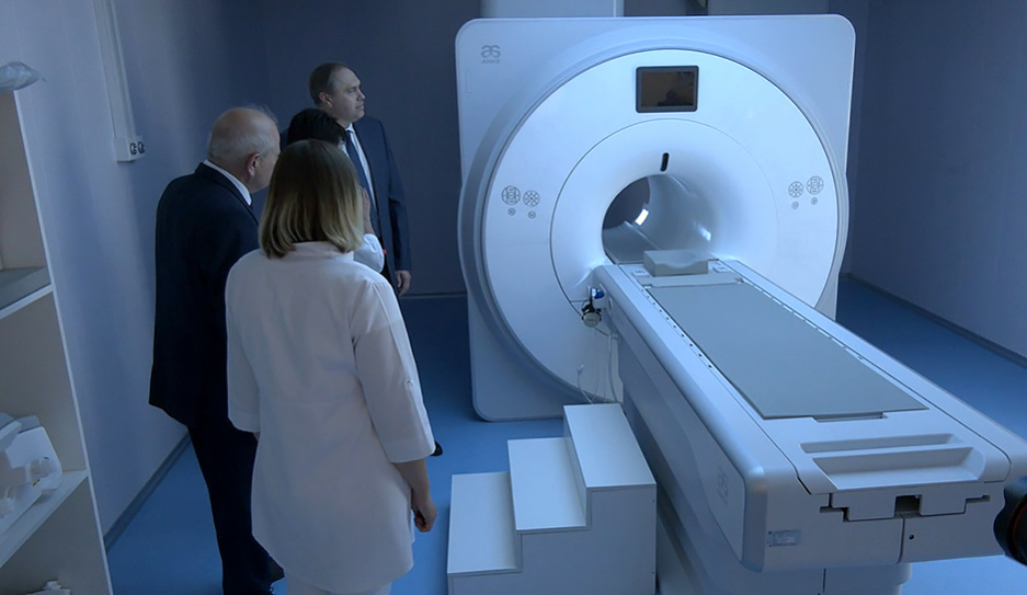 В Волковысской центральной районной больнице открыли новое отделение МРТ