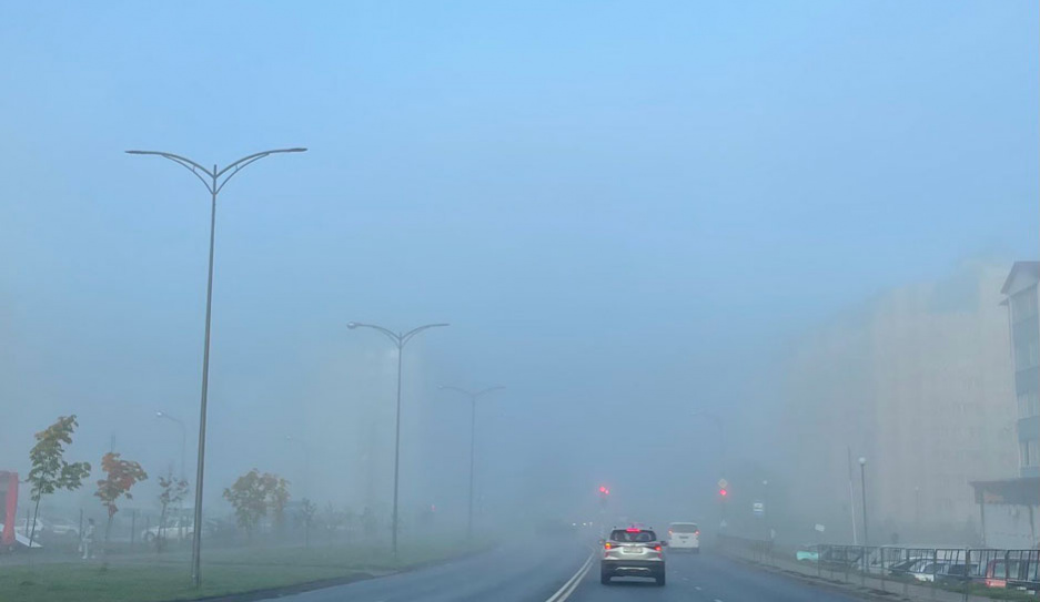 Правила вождения в туманную погоду напомнили в ГАИ