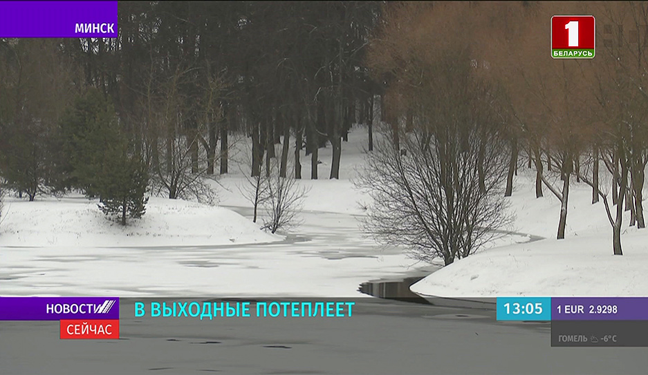 5 и 6 февраля в Беларуси потеплеет